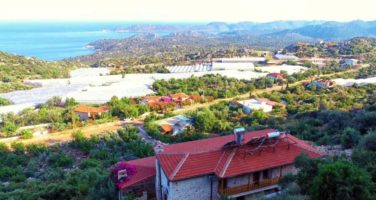 Istlada Tas Ev Apart - Kekova View Kapaklı エクステリア 写真